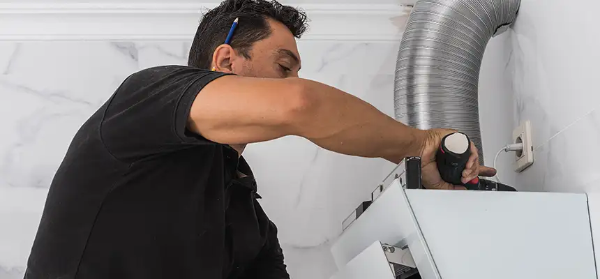 Precision In-wall Dryer Vent Cleaning & Rerouting Corrections in Burbank, CA
